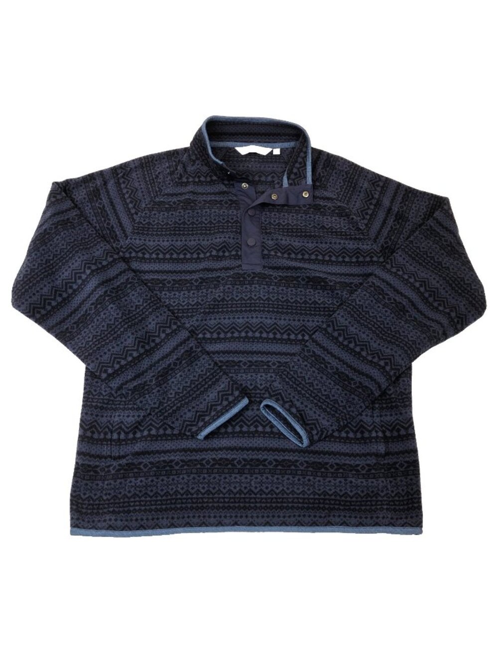Peter Millar Mens Cloudglow Micro Fleece Half Snap Pullover Long Sleeve Medium